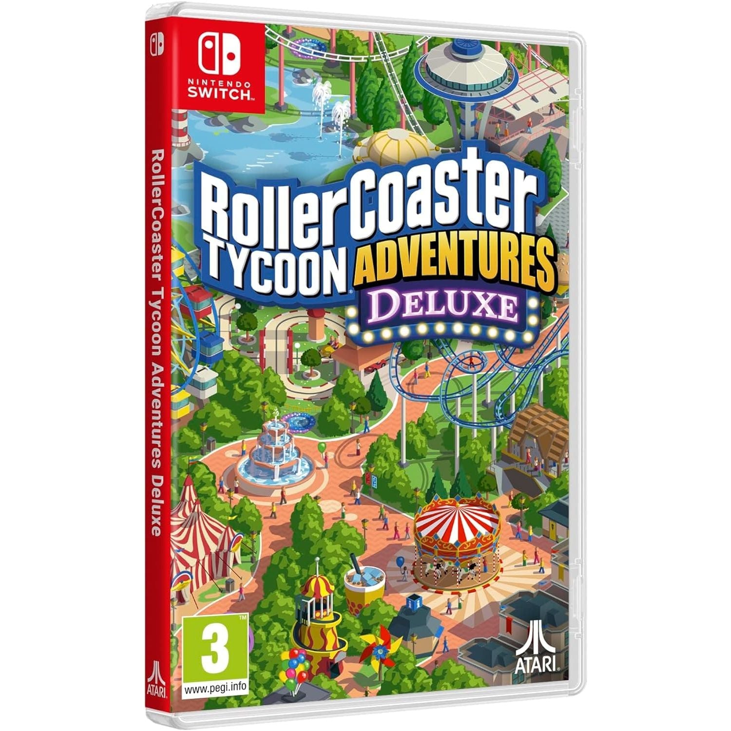 Buy Nintendo,RollerCoaster Tycoon Adventures Deluxe Nintendo Switch Game - Gadcet UK | UK | London | Scotland | Wales| Ireland | Near Me | Cheap | Pay In 3 | Video Game Software